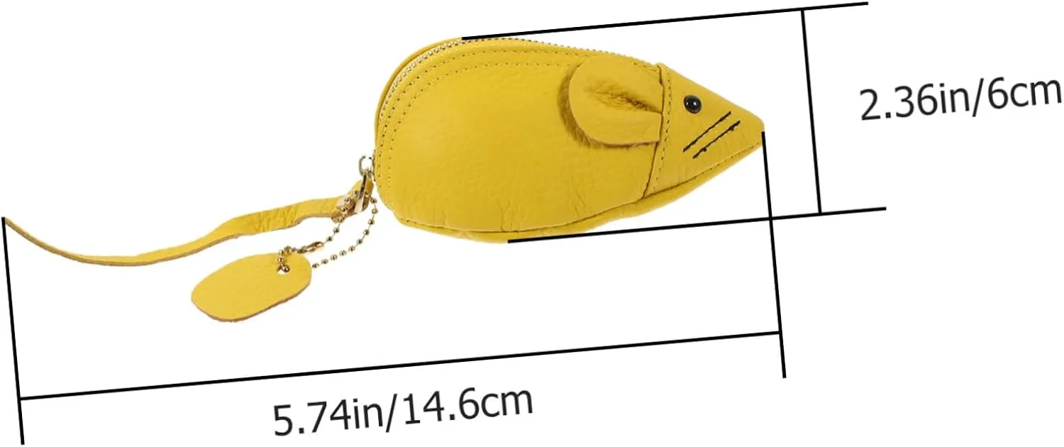 VALICLUD Boys and Girls-friendly Purse Coin Pouch Portable Change Bag Cute Cartoon Design for Bills Coins
