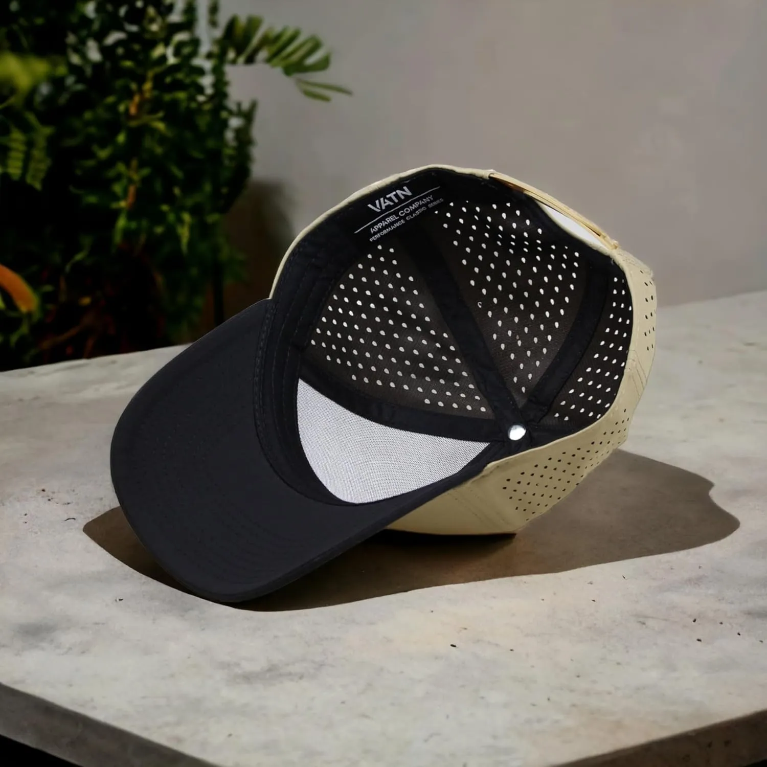 VATN Hydrax, Performance Curved Brim Snapback Hat, Water-Resistant Baseball Cap for Men & Women - Work, Golf, Gym, Hike, Surf