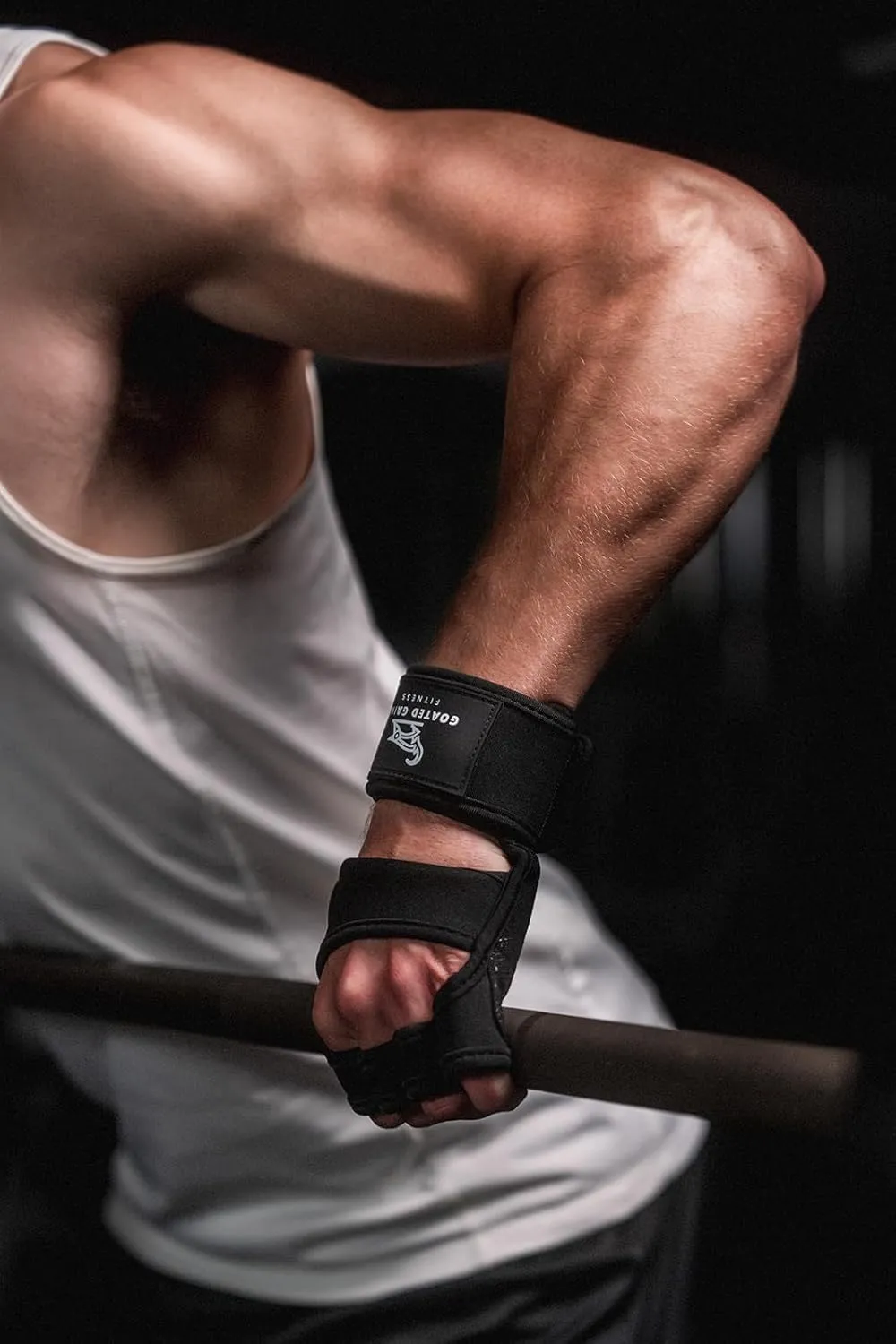Ventilated Weight Lifting Gym Gloves - Wrist Support for Weight Lifting - Workout Gloves for Men and Women - Neoprene Gloves with Silicon for Grip