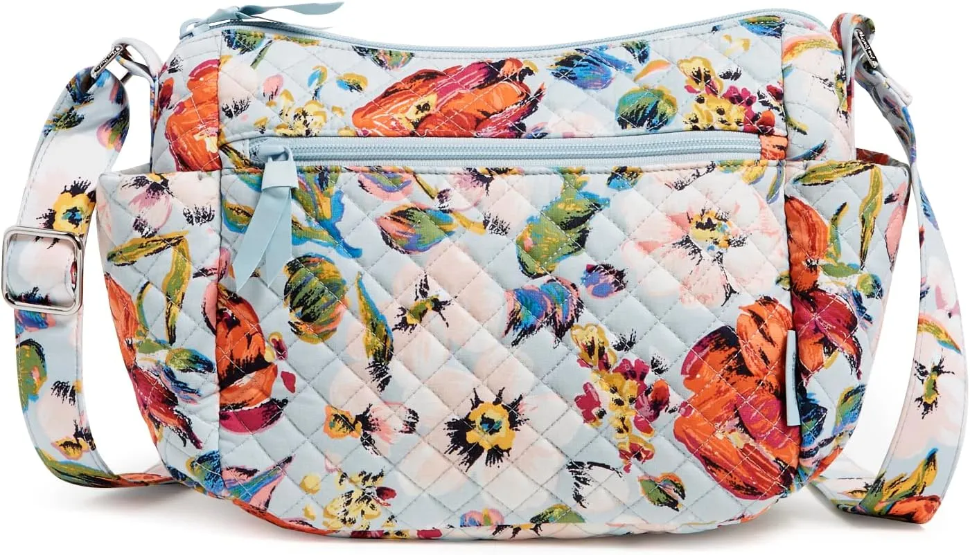 Vera Bradley Women's Cotton on The Go Crossbody Purse