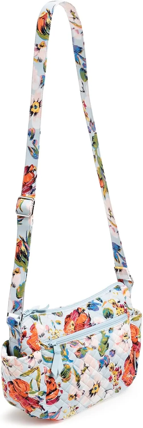 Vera Bradley Women's Cotton on The Go Crossbody Purse