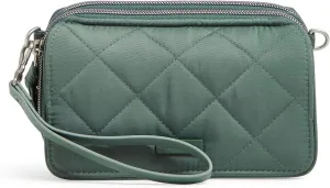 Vera Bradley Women's Performance Twill All in One Crossbody Purse with RFID Protection