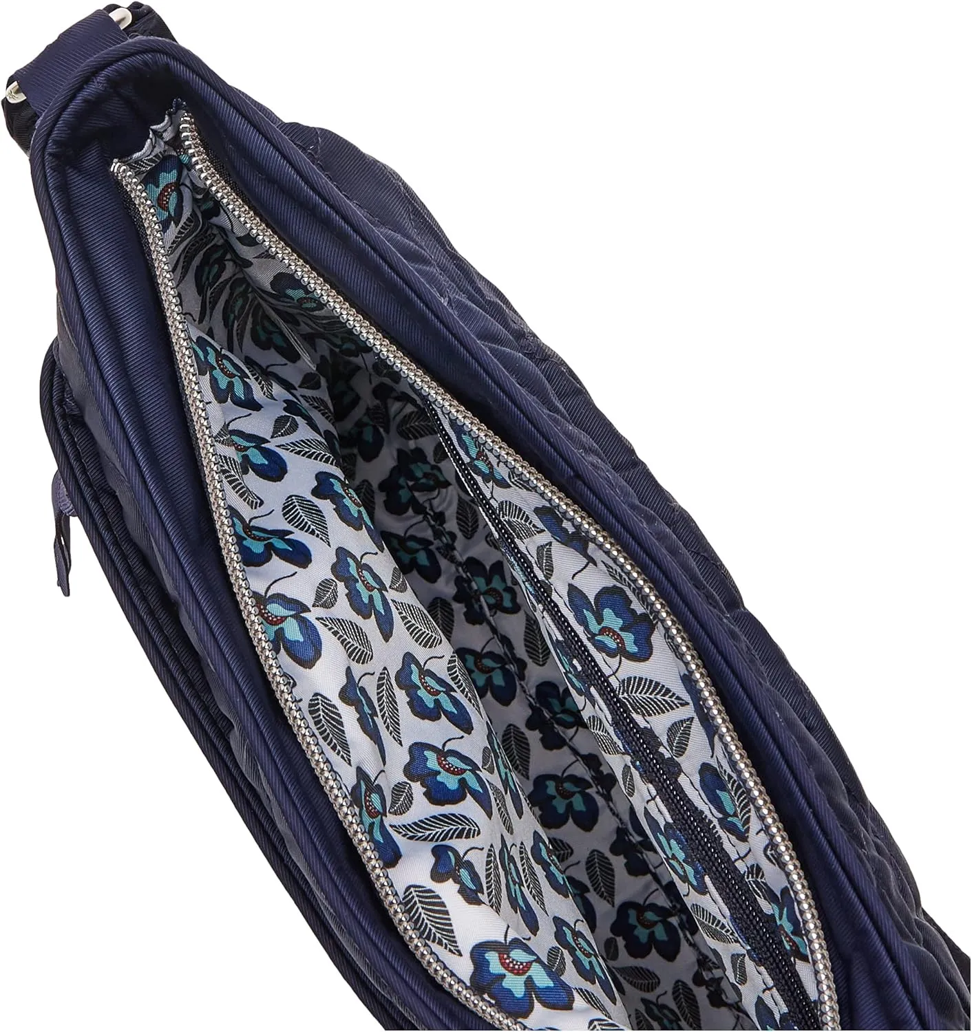 Vera Bradley Women's Performance Twill Triple Zip Hipster Crossbody Purse