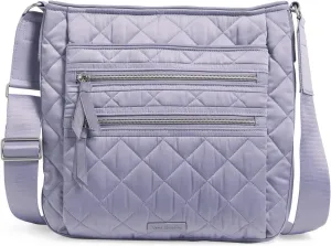 Vera Bradley Women's Performance Twill Triple Zip Hipster Crossbody Purse