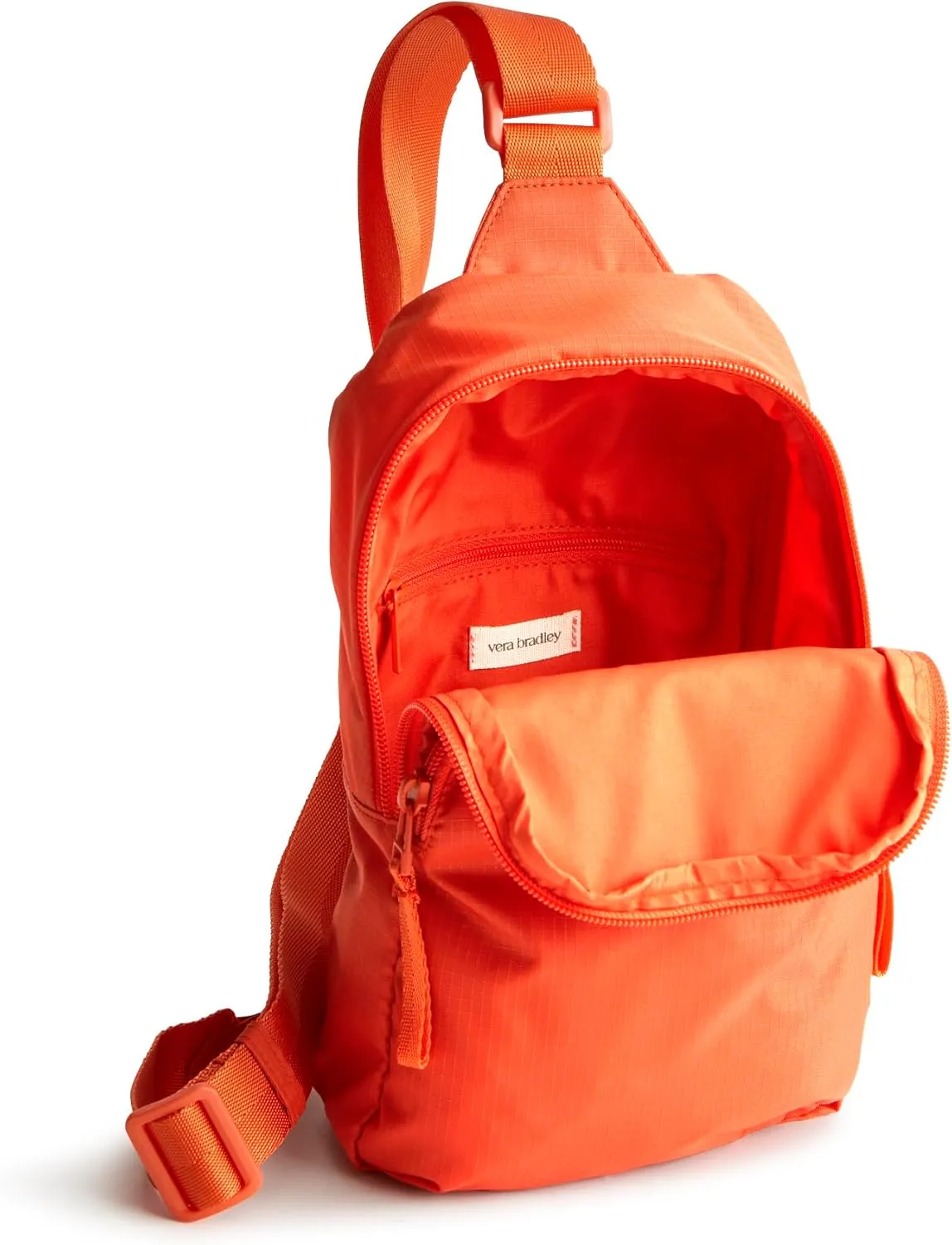 Vera Bradley Women's Ripstop Lorman Sling Backpack, Koi Orange, One Size