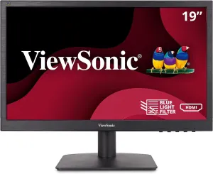 ViewSonic VA1903H 19-Inch WXGA 1366x768p 16:9 Widescreen Monitor (Renewed)