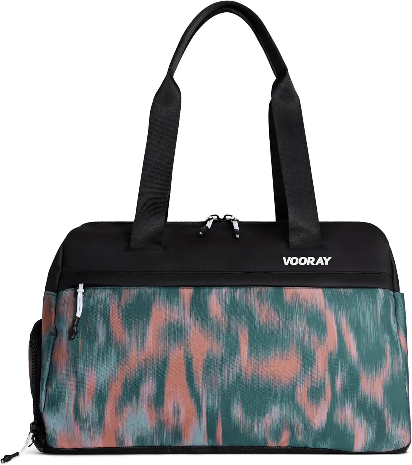 Vooray 25L Trainer Duffel Bag – Lightweight Travel Duffel for Women and Men with Shoe Pocket, Workout Bag, Weekender for Overnight, Football, Traveling, or Hospital Use
