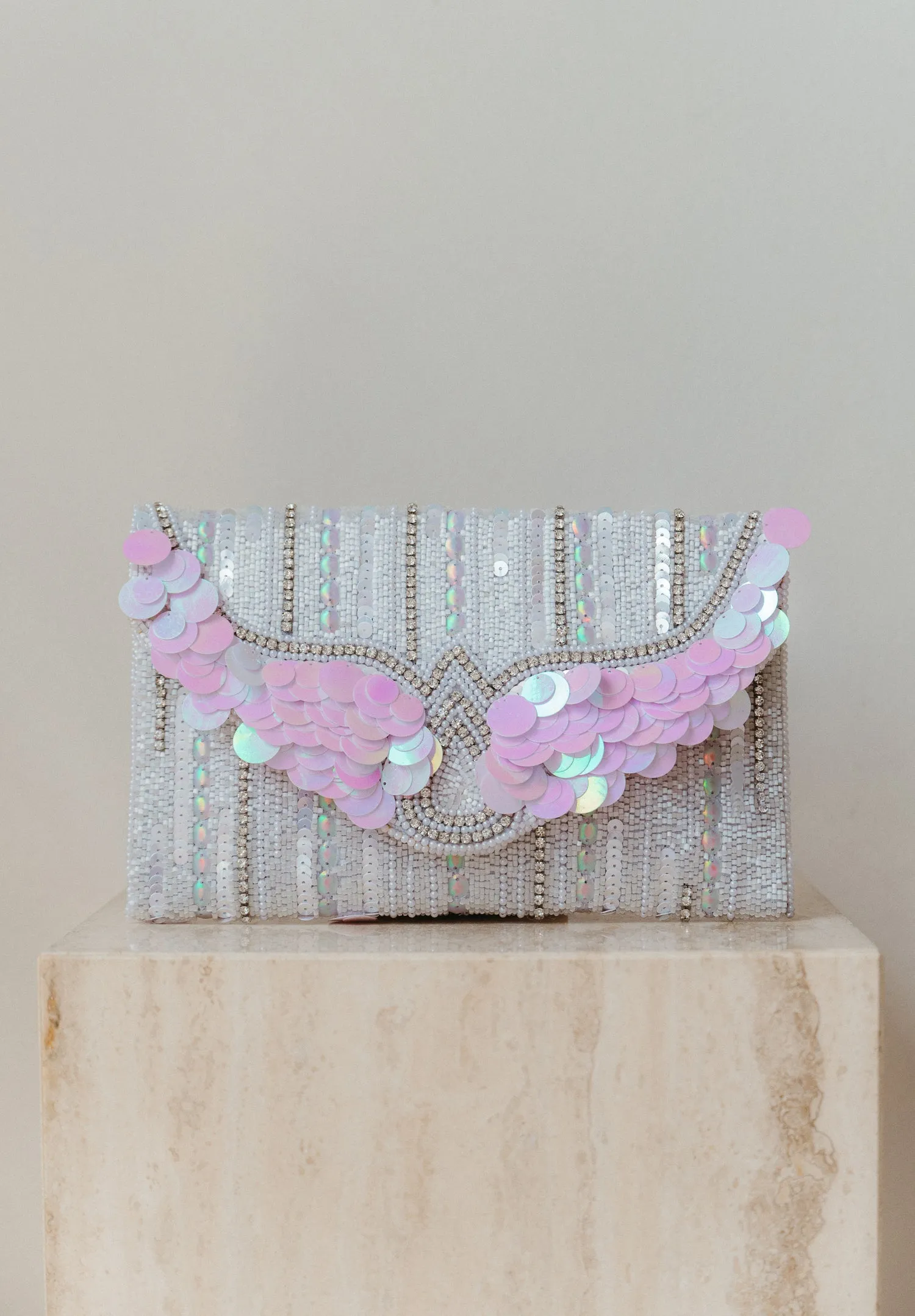 Wandering Hearts Beaded Crossbody (Preorder)