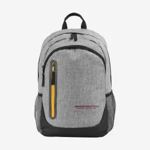 Washington Commanders Original Heather Grey Bold Color Backpack