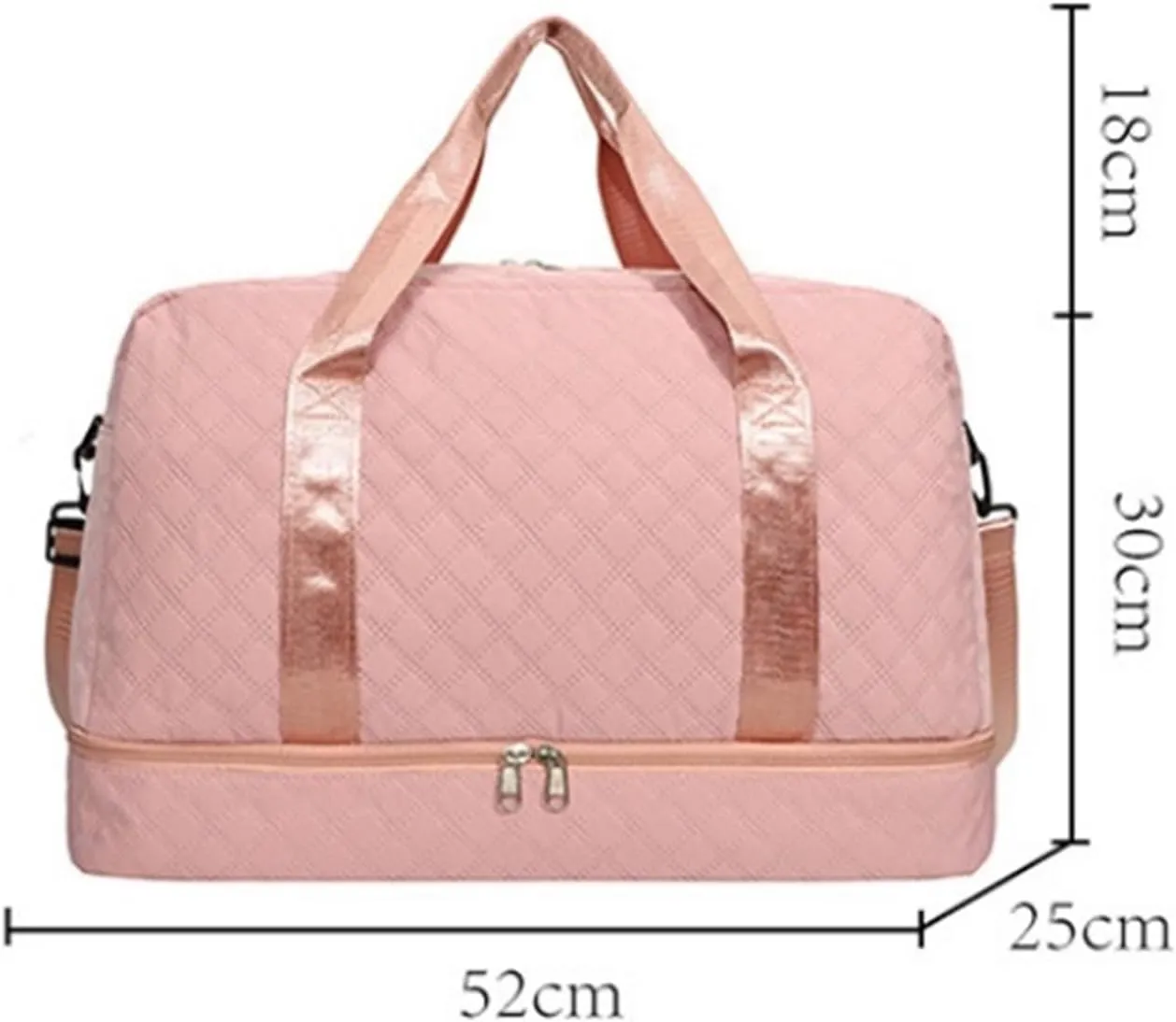 Weekender Travel Bag Weekender Bags for Women Travel Duffle Bag Large Capacity Overnight Bag Shoe Compartment Sport Gym Bag(C)