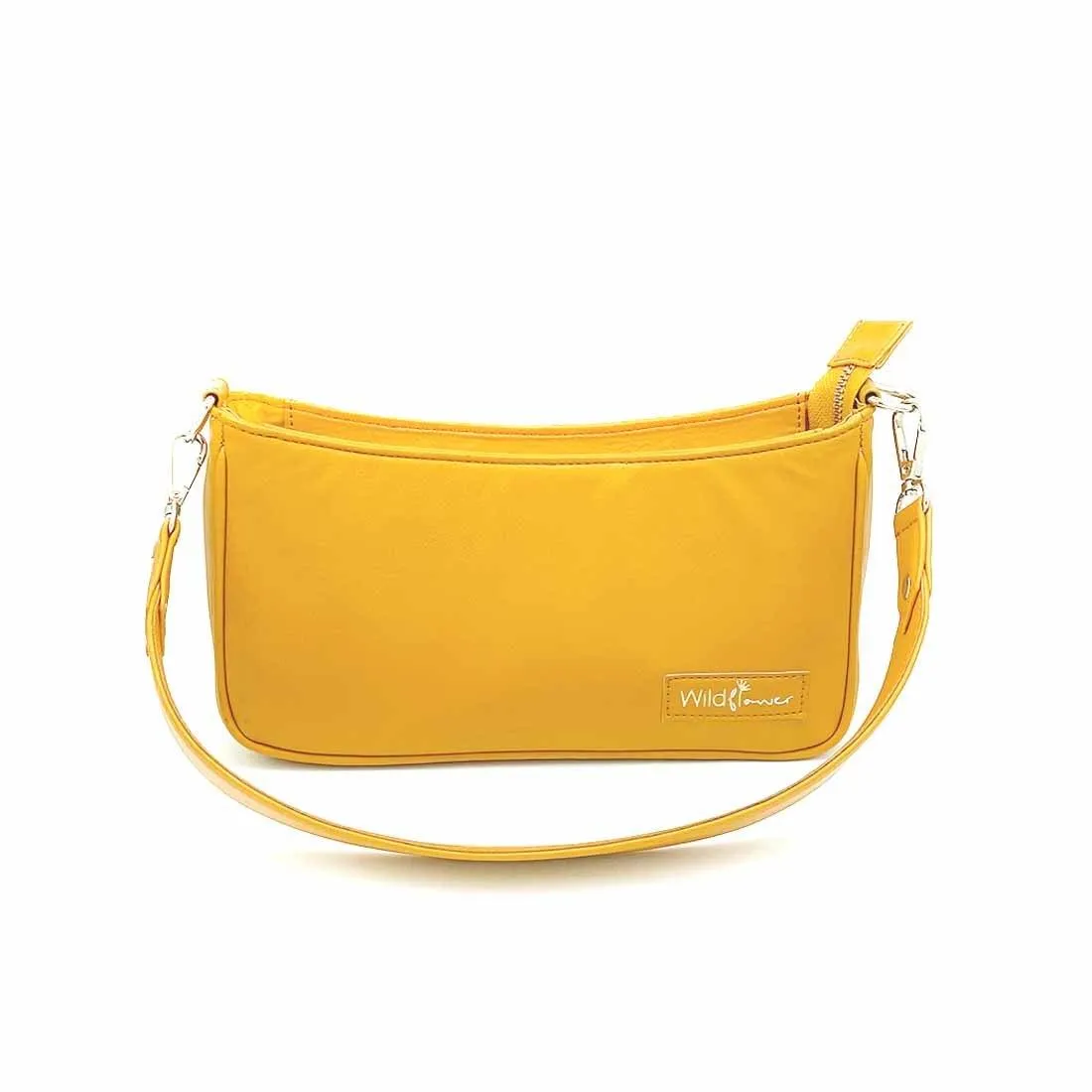 Wildflower Buttercup Baguette Sling Bag for Women