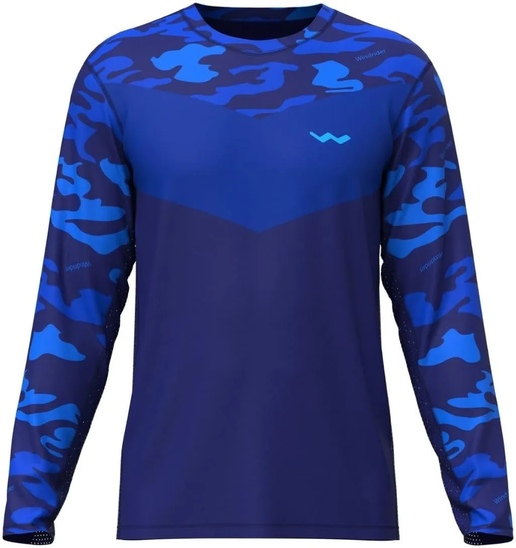 WindRider Kids Rash Guard - Girls and Boys Swim Shirt UPF 50  Sun Protection, Long Sleeve for Swimming, Fishing & Outdoor Fun
