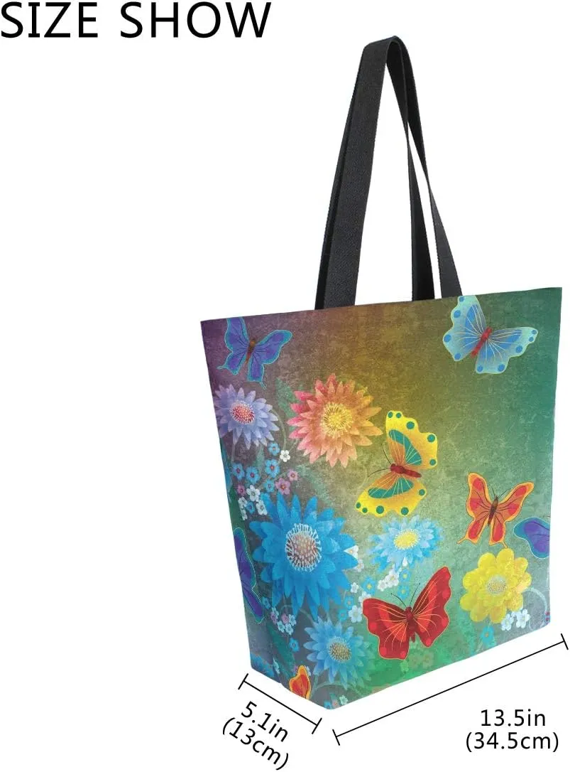 Woman Tote Bag African American Women Shoulder Handbag for Work Travel Business Beach Shopping
