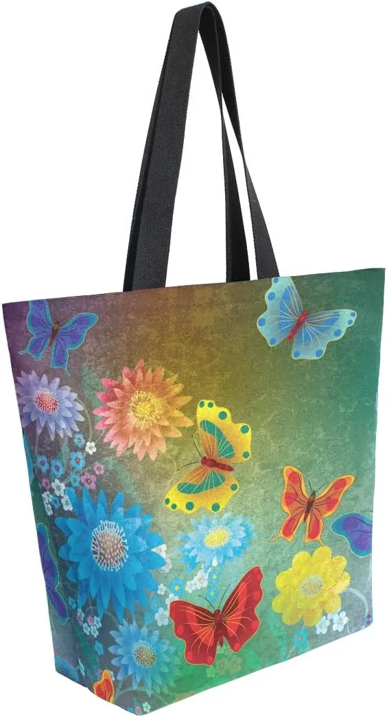 Woman Tote Bag African American Women Shoulder Handbag for Work Travel Business Beach Shopping