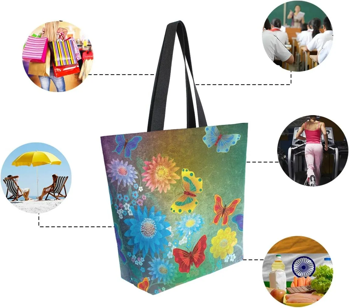 Woman Tote Bag African American Women Shoulder Handbag for Work Travel Business Beach Shopping