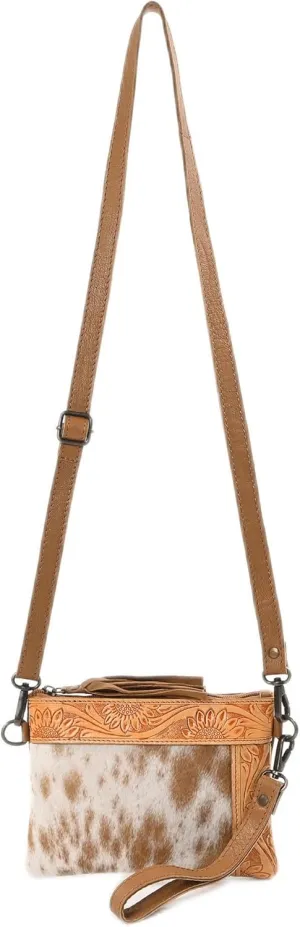 Women Natural Cowhide Leather Hand Bag With Adjustable Detachable Strap Leather Massenger Handbag Purse Sling Bag