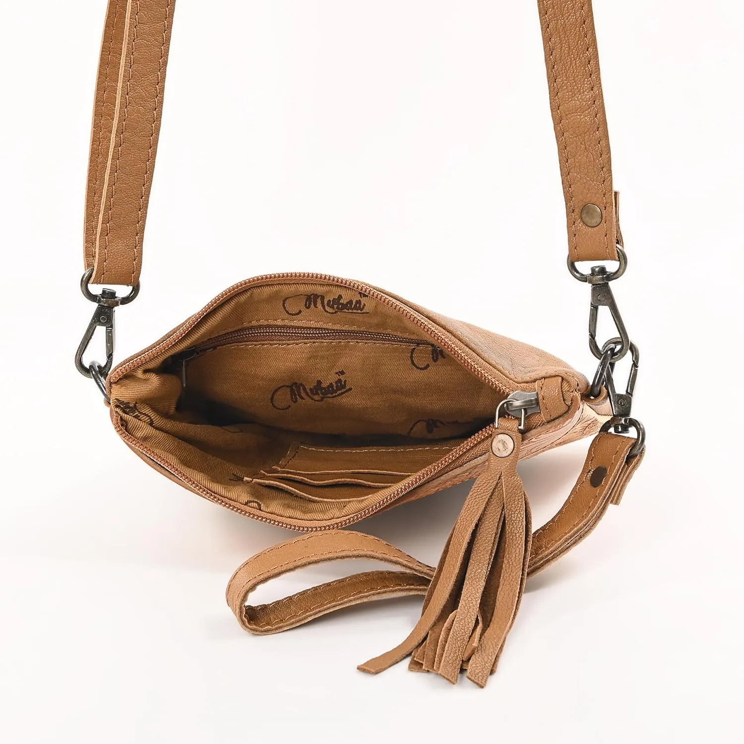 Women Natural Cowhide Leather Hand Bag With Adjustable Detachable Strap Leather Massenger Handbag Purse Sling Bag