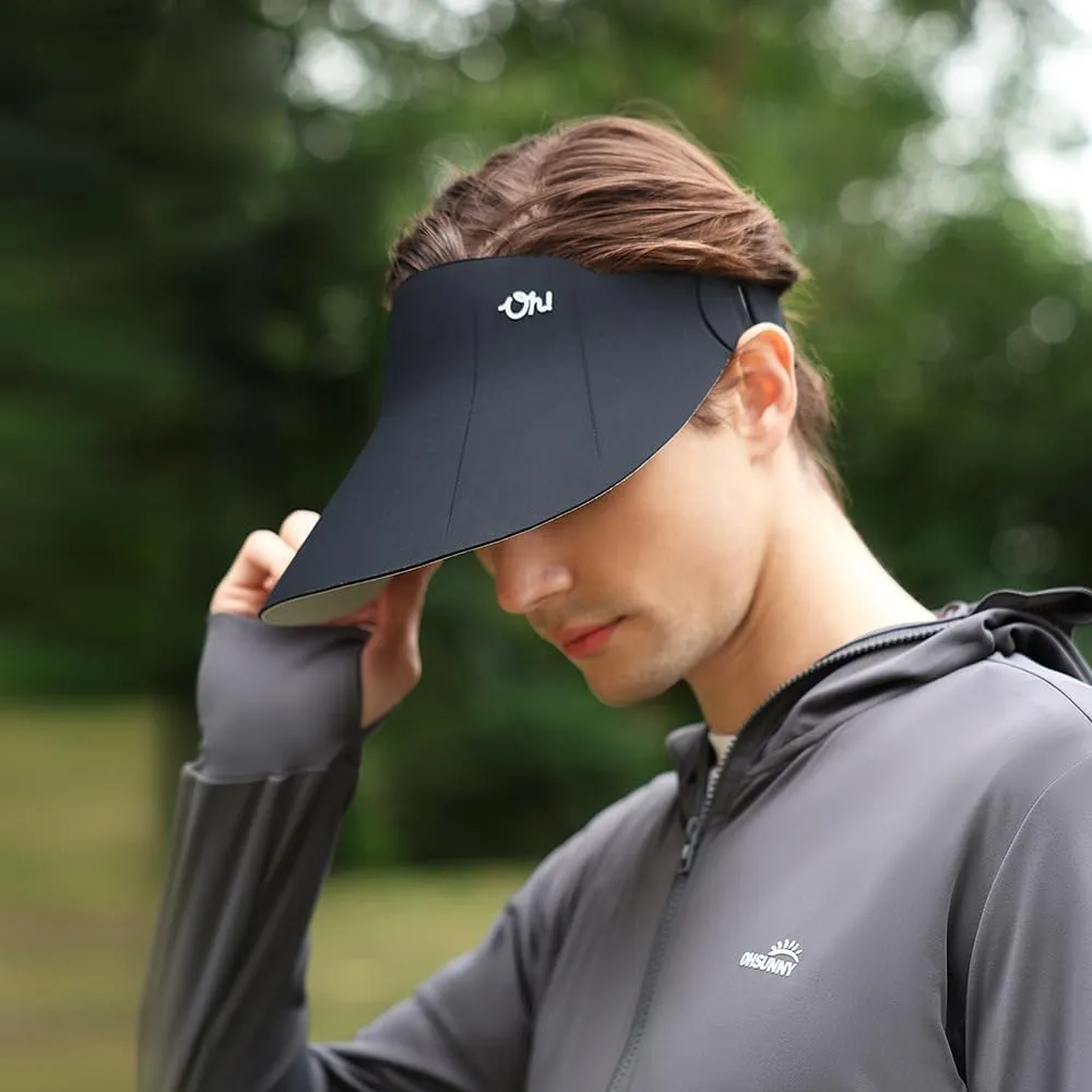 Women Wide Brim Sun Visor Summer UV Protection Foldable Sun Hat UPF50  Beach Cap SNH5M133T