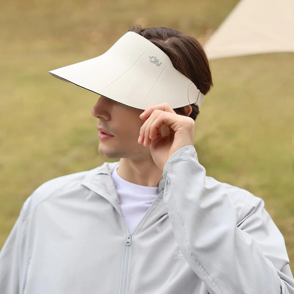 Women Wide Brim Sun Visor Summer UV Protection Foldable Sun Hat UPF50  Beach Cap SNH5M133T