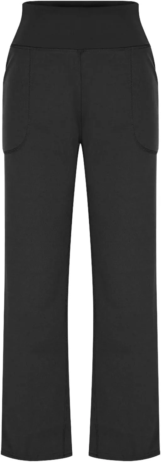 Women Yoga Capri Pants 2025 High Waist Solid Pant Wide Leg Workout Crop Summer Pants for Casual, Travel, Exercise