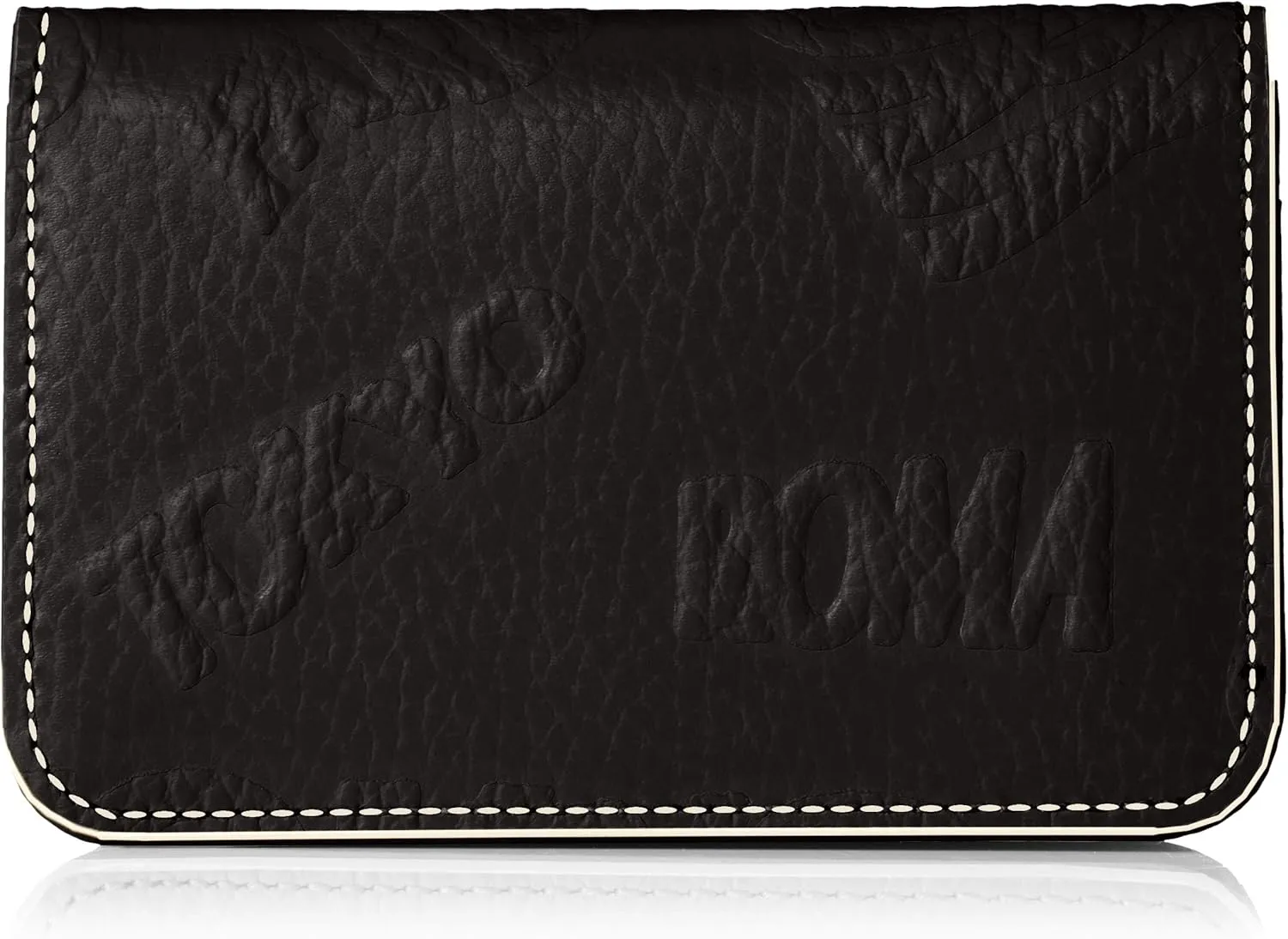 Women's Business Card Holder, Black (Black 19-3911tcx)