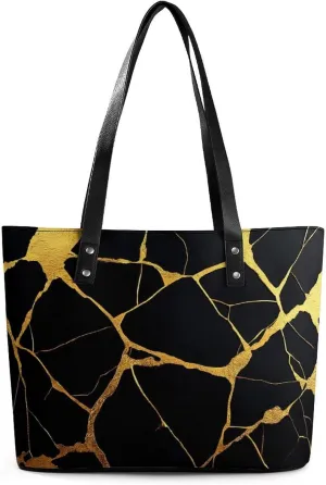 Women's Fashion Tote Bag Shopping Casual Leather Handbag For Daily Use