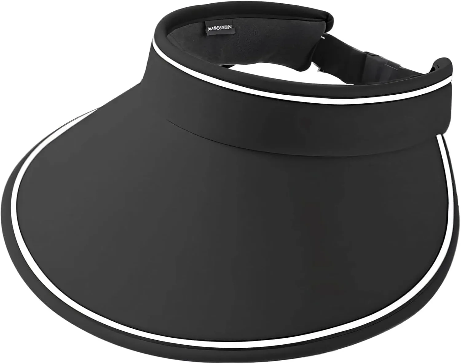 Women’S Sun Hat With Wide Brim, Upf50  Protection, Adjustable Beach Visor, Soft Fabric, Includes Windproof Cord, Comfortable For All Outdoor Activities
