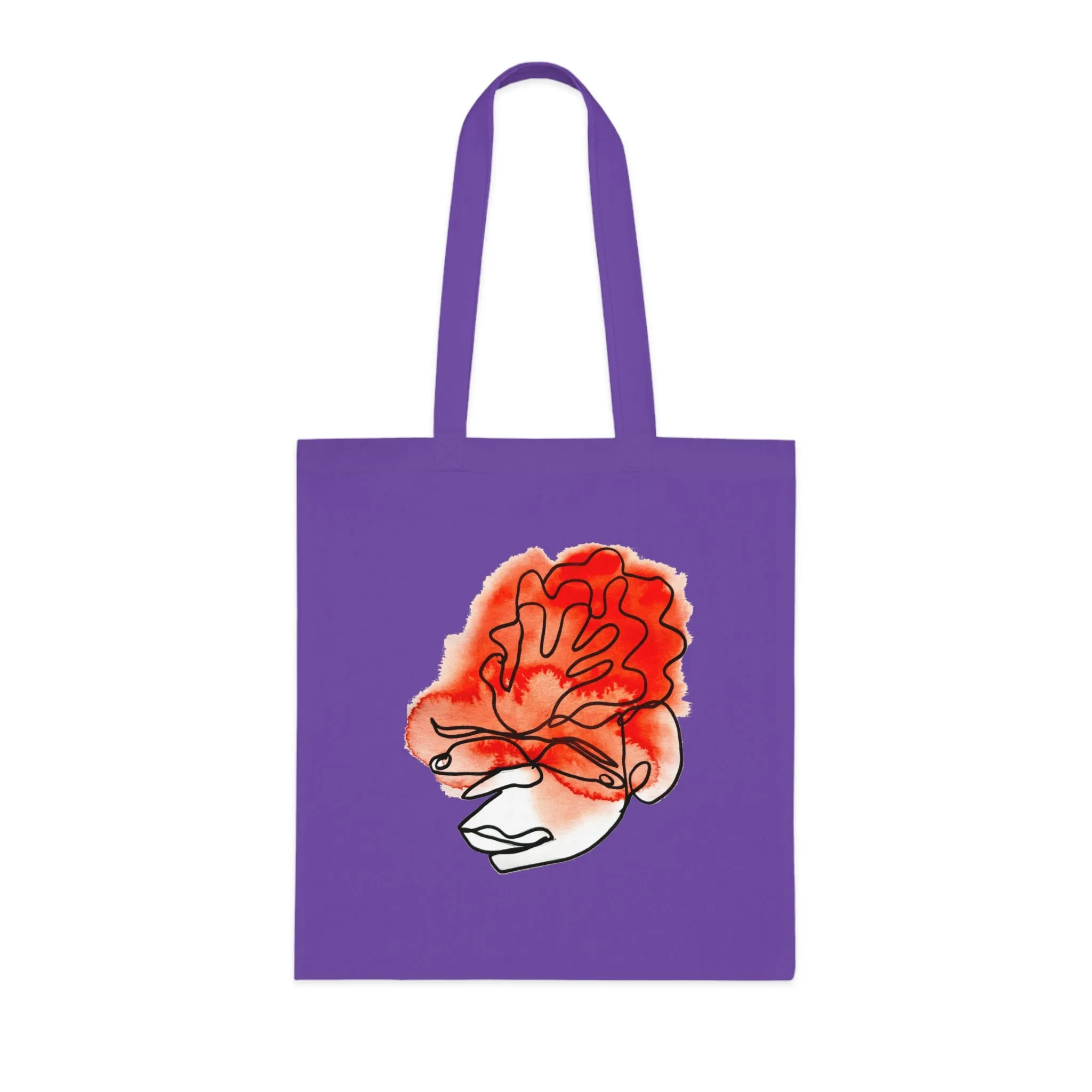 Wrapped - Versatile 100% Cotton Tote: Vibrant Colors, Light & Practical