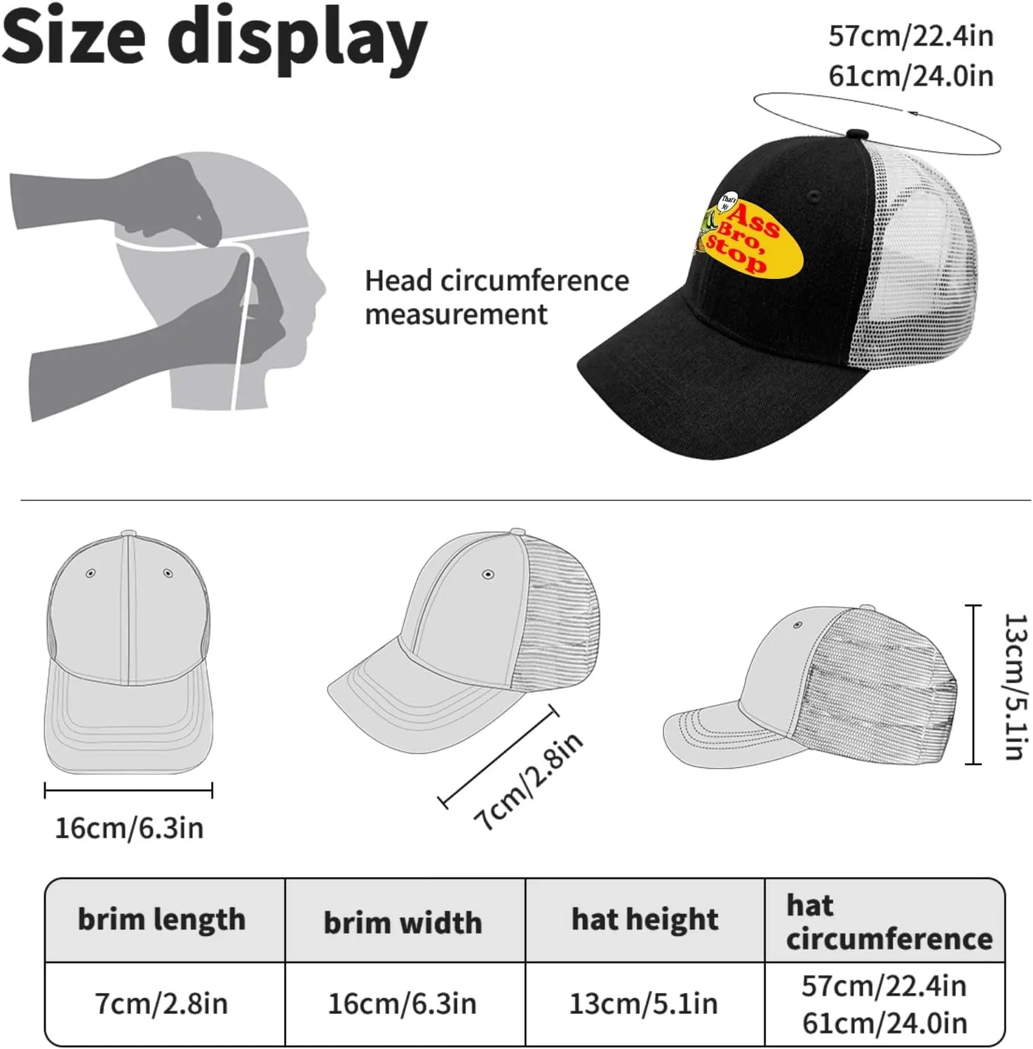 WTF Where's The Fish Hat for Women Dad Hats with Design Caps