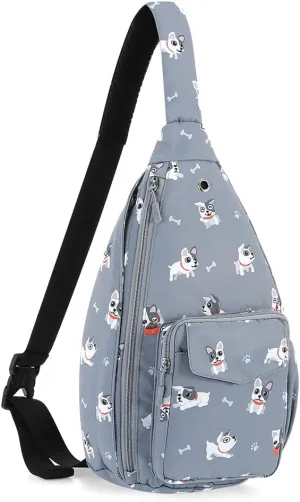XEYOU Women's Sling Crossbody bag Casual Daypack Outdoor Travel Hiking Backpack for Cycling Walking Dog Hiking