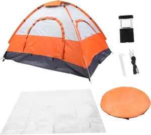 YARNOW Professional Beach Shelter Tent Portable Sunshade Canopy 3 Ventilation Windows Perfect for Beach Camping Hiking