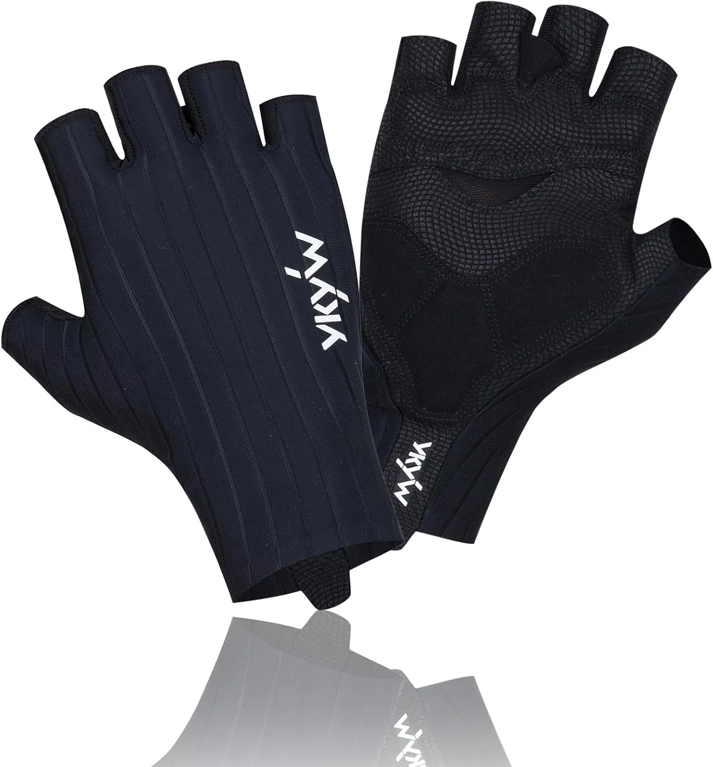 YKYWBIKE Cycling Gloves-Breathable Bike Gloves,Half Finger Padded Sport Gloves,Anti-Slip Biking Gloves,Shock-Absorbing MTB Bicycle Gloves for Men Women