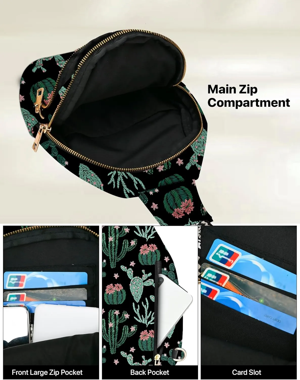 Yrebyou Small Sling Bag for Women Leather Sling Crossbody Bags Travel Chest Daypack Adjustable for Casual Outdoor