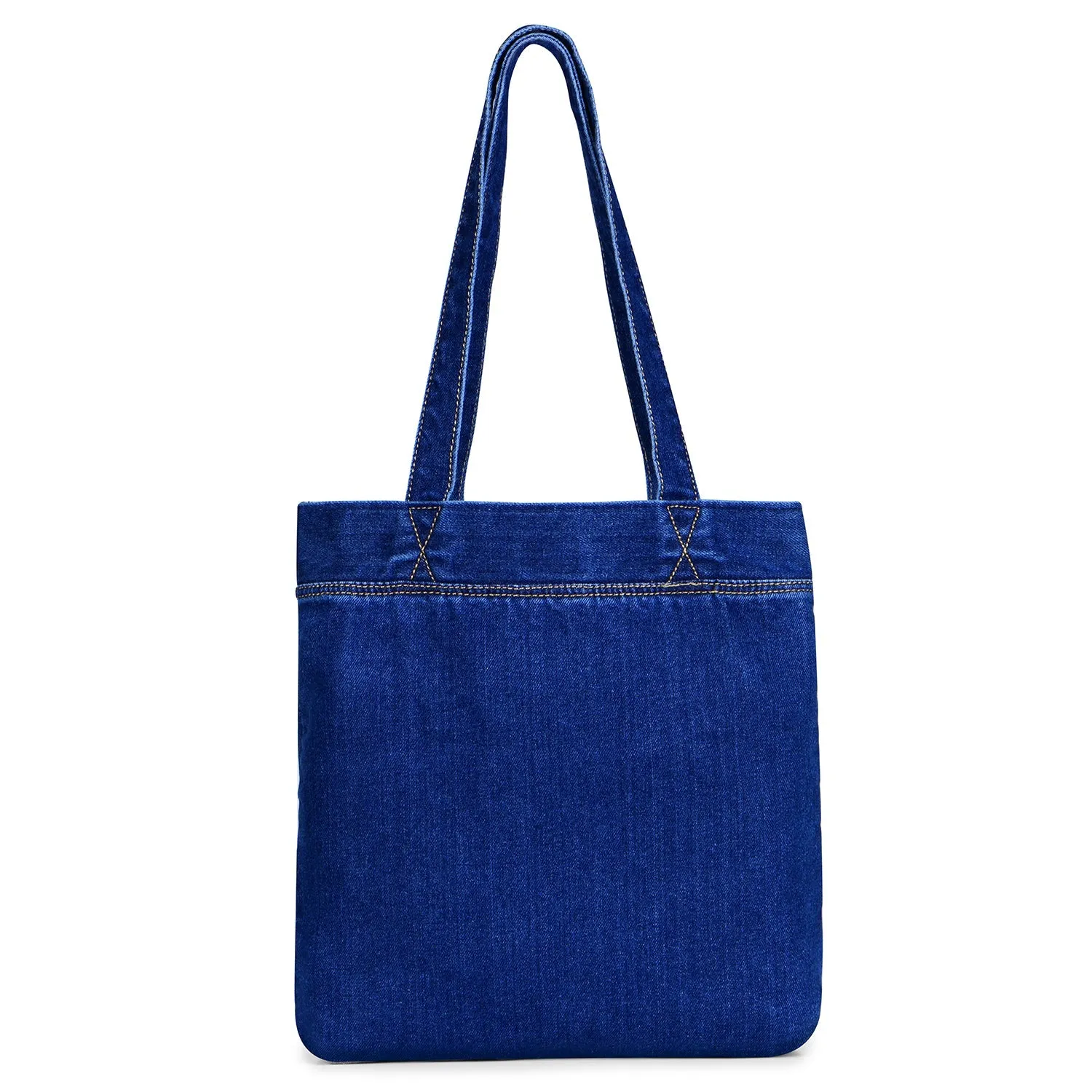 Zainto Denim Tote shopping bag for women