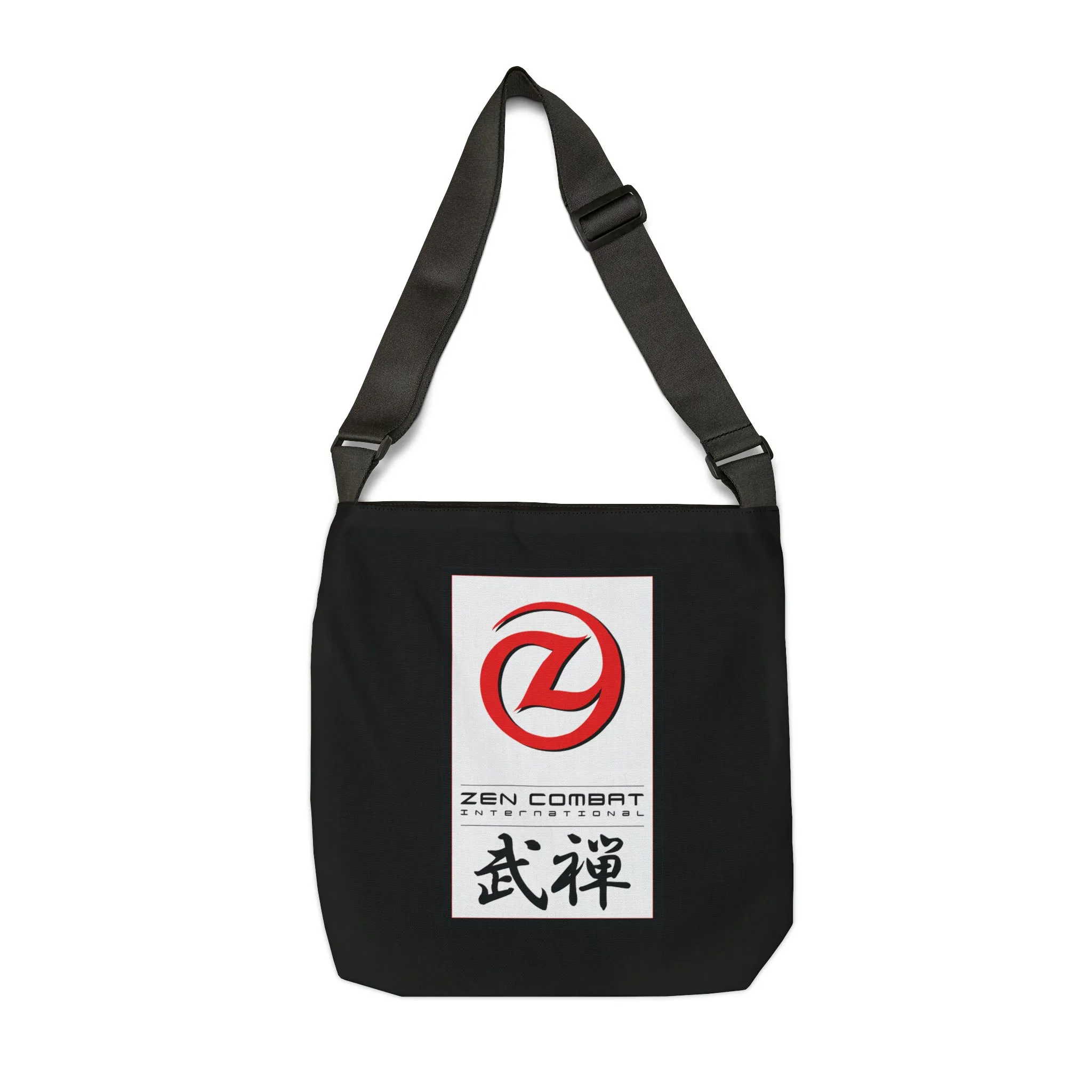 Zen Combat Adjustable Tote Bag - Black