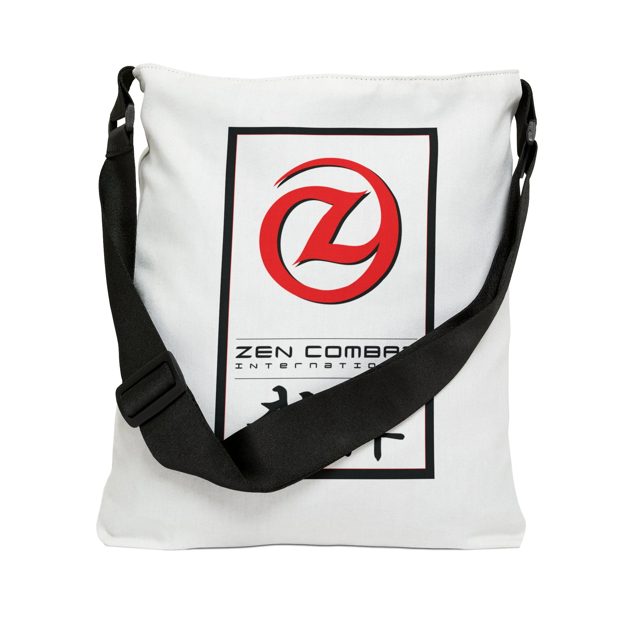 Zen Combat Adjustable Tote Bag - White