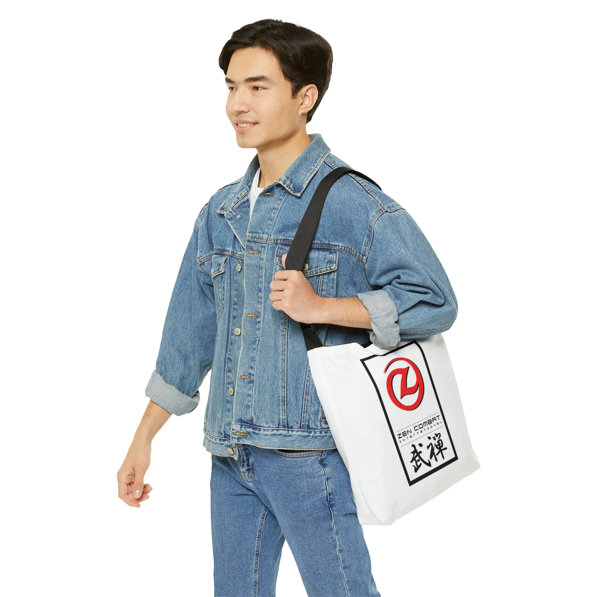Zen Combat Adjustable Tote Bag - White