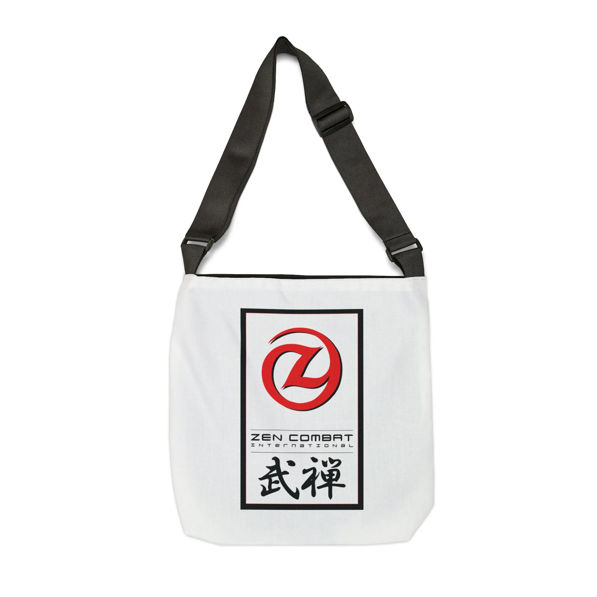 Zen Combat Adjustable Tote Bag - White