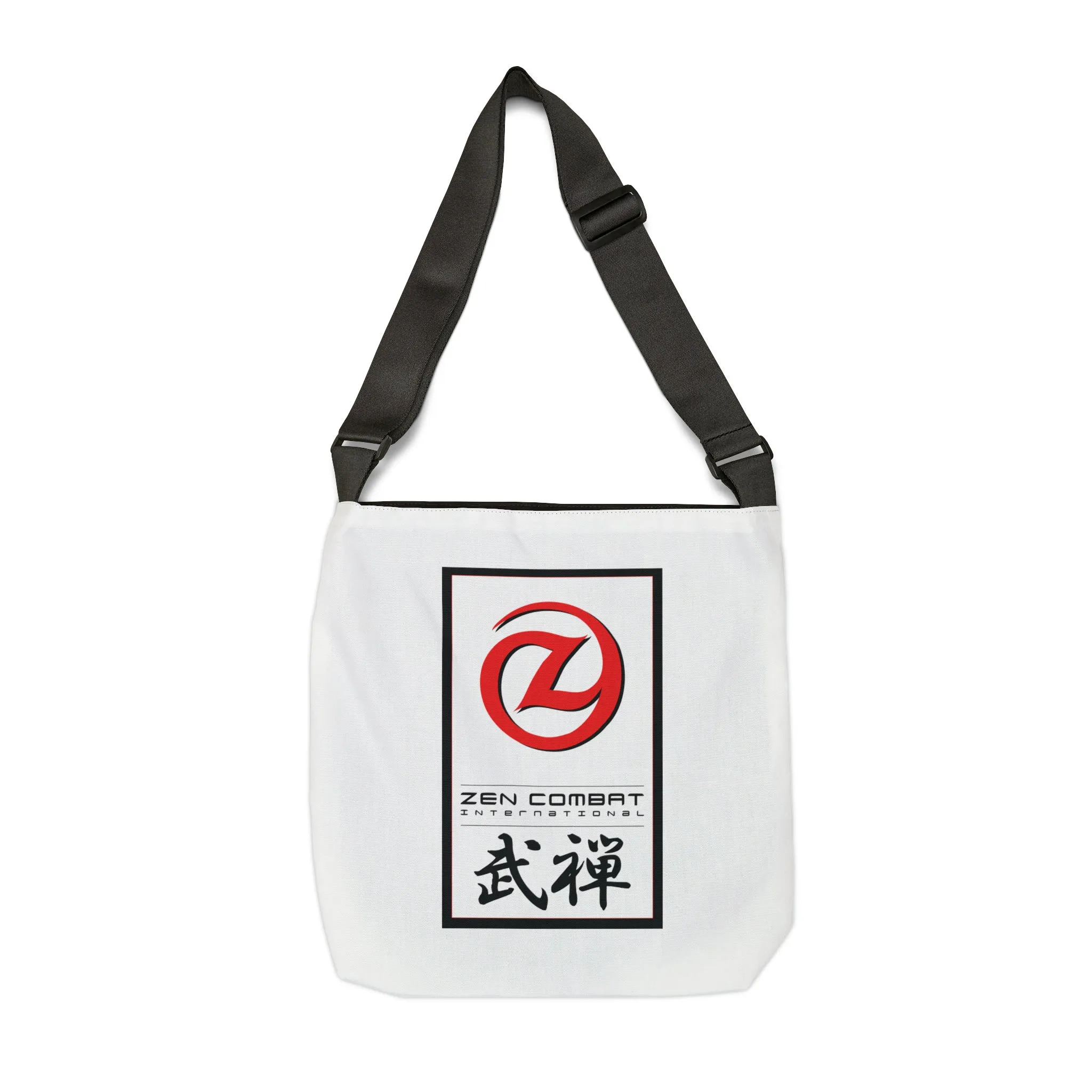 Zen Combat Adjustable Tote Bag - White