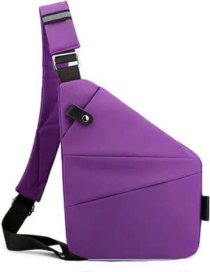 ZUEVI Anti Theft Travel Sling Bag for Women/Men - Fashion Crossbody Purse for Casual Traveling